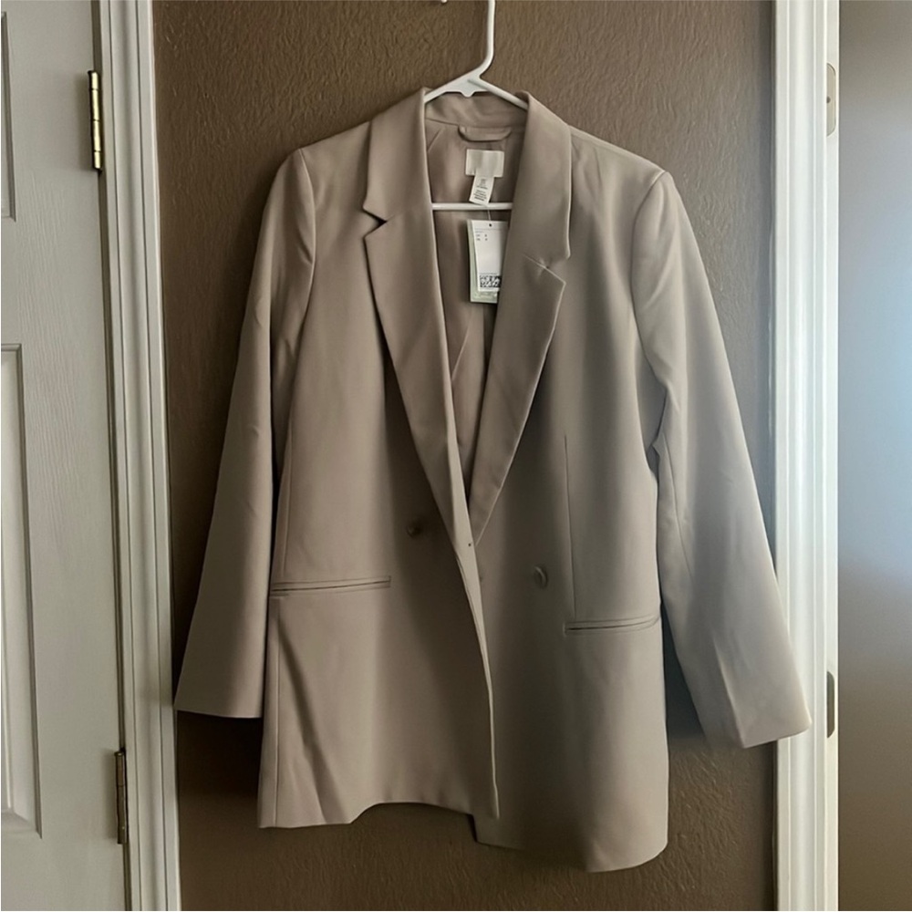 H&M Beige Blazer, new without tags